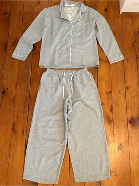 OM & AH from the stars matching pajama set